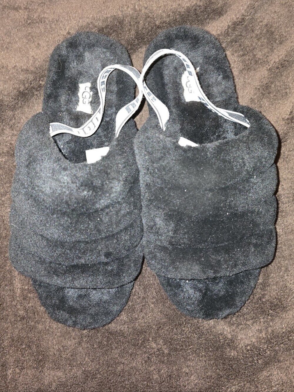 UGG Fluff Yeah Slides Size 10